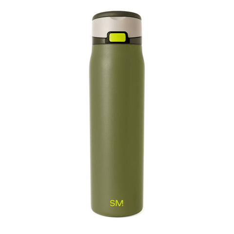 Simple Modern 30Oz Mesa Loop Water Bottle with Straw - Cup Holder Friendly Insulated Stainless Steel Bottles for Travel, Sports and School