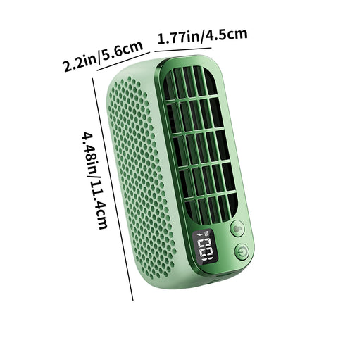 Mini USB Powered Portable Standing Fans, Green