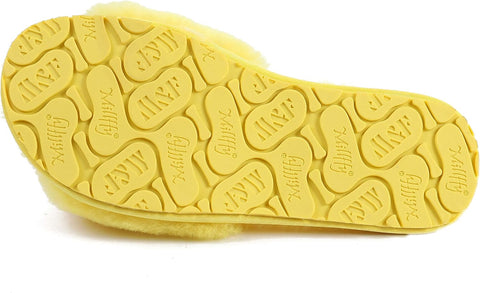 Boiled Wool Slippers Women Real Fur Slippers Open Toe House Slippers Luxury Slippers Dechic Slippers