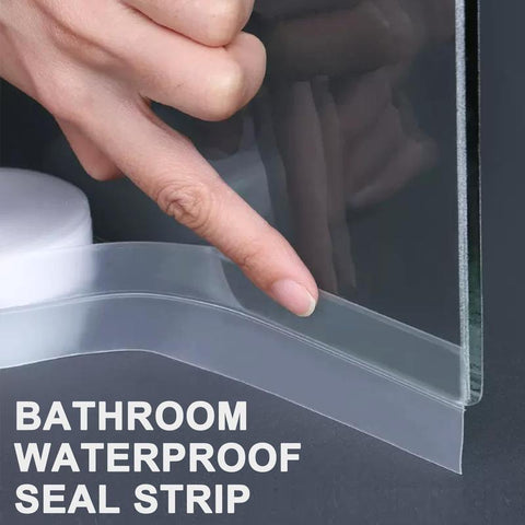 E-Lentorgi*Draft Seal Insulation Tape Feet Clear Silicone Weather Stripping Door Seal Strips and Door Bottom Draft Barrier Strips for Window Sealing and Door Bottom Sealing