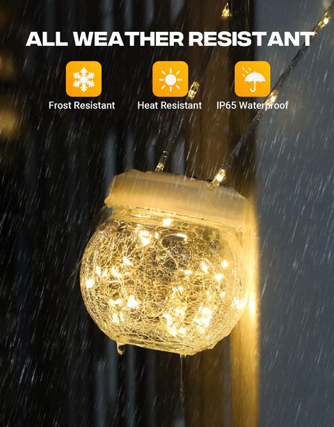 Solar Lantern Solar Lights Outdoor Waterproof 6-Pack, Solar Powered Hanging L...