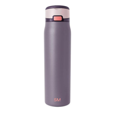 Simple Modern 30Oz Mesa Loop Water Bottle with Straw - Cup Holder Friendly Insulated Stainless Steel Bottles for Travel, Sports and School
