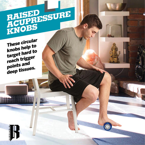 Foot Massager Roller for Pain Relief Heel Spurs and for Runners