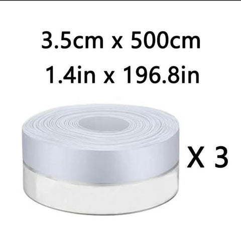 E-Lentorgi*Draft Seal Insulation Tape Feet Clear Silicone Weather Stripping Door Seal Strips and Door Bottom Draft Barrier Strips for Window Sealing and Door Bottom Sealing
