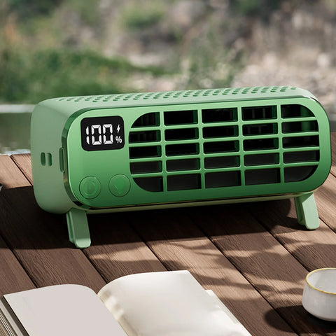Mini USB Powered Portable Standing Fans, Green