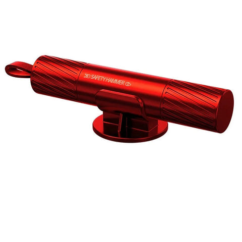 Safehammer - Upgraded Safe Hammer Glass Breaker under Water, Car Hammer Seatbelt Cutter Window Breaker Emergency Escape Tool,