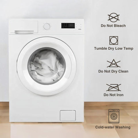 Super Soft Fluffy Fiber Fill, Lightweight and Warm, All Seasons White, Breathable Fabrics, Queen/King Size Bedding